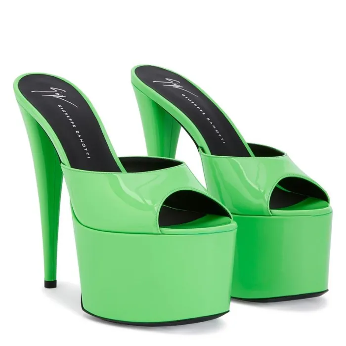 Gz Aida Green Women Giuseppe Zanotti Sandals