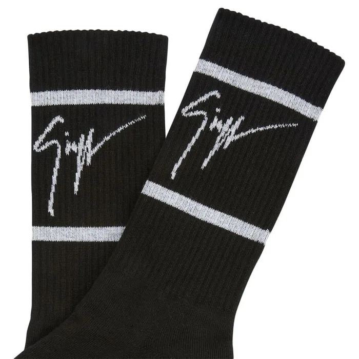 Gzsocks Black Men Giuseppe Zanotti Ready To Wear