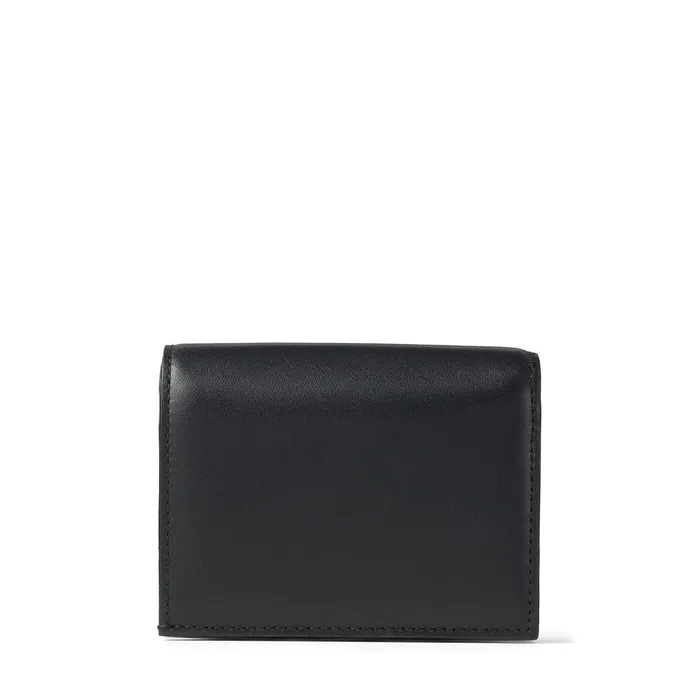 Hanne Black Smooth Calf Leather Wallet With Jc Emblem Black Women JIMMY CHOO Small Leather Goods