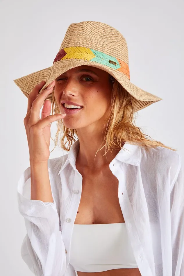 Hat Beige 8211 HECTOR ELIAD Beige Women Banana Moon Hats and Caps