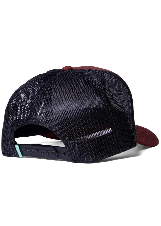 Hats Men Vissla Cascade Eco Trucker Hat Fired Brick