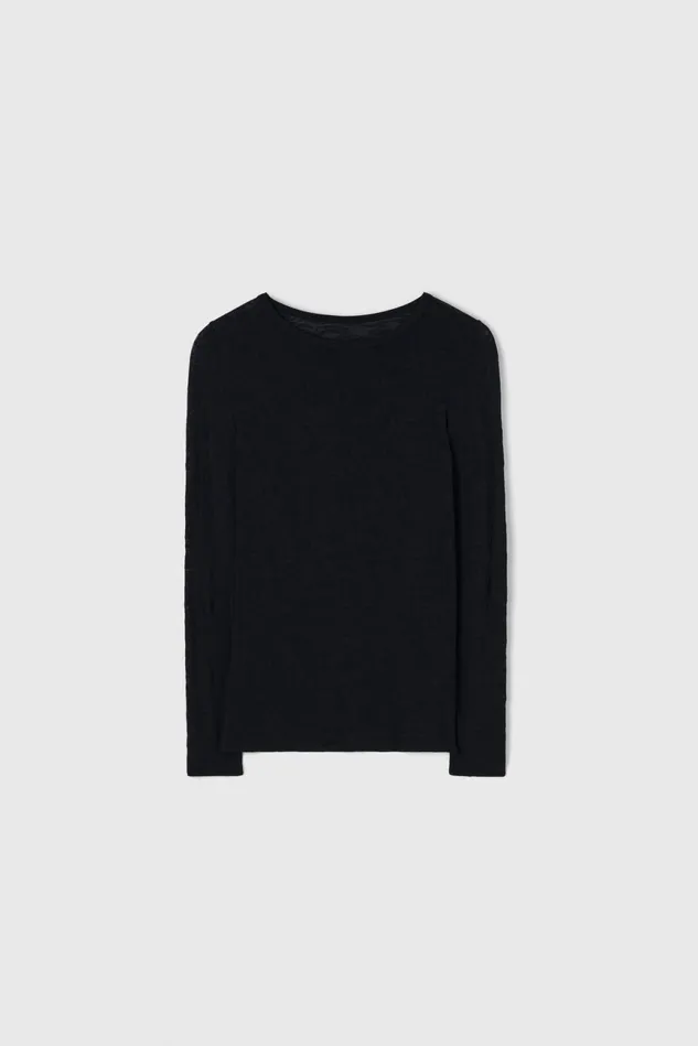 Henna Top Black Women Rodebjer Tops