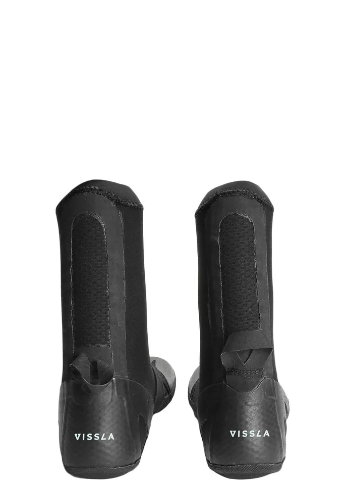 High Seas Wetsuits Men Vissla High Seas 5Mm Round Toe Wetsuit Bootie Black High Seas Wetsuits Men Vissla High Seas 5Mm Round Toe Wetsuit Bootie Black