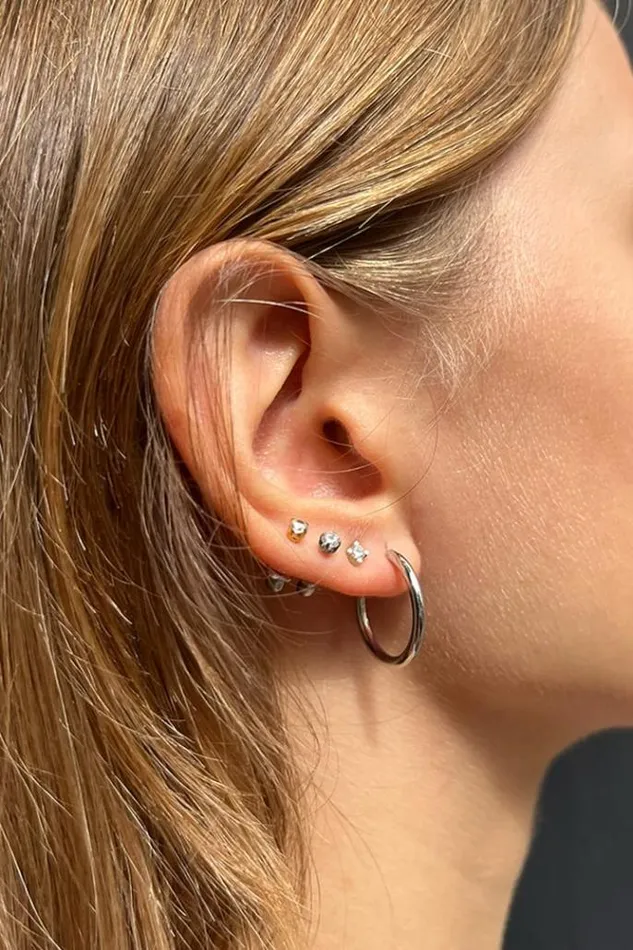 Hoop Earrings Women Subdued Accessories