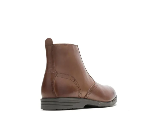 Hush Puppies Boots Shepsky Zip Boot Brown Leather 8211 Men Hush Puppies Boots Shepsky Zip Boot Brown Leather 8211 Men