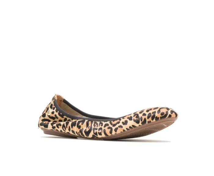 Hush Puppies Flats and SlipOns Chaste Ballet Leopard Calf Hair 8211 Women Hush Puppies Flats and SlipOns Chaste Ballet Leopard Calf Hair 8211 Women