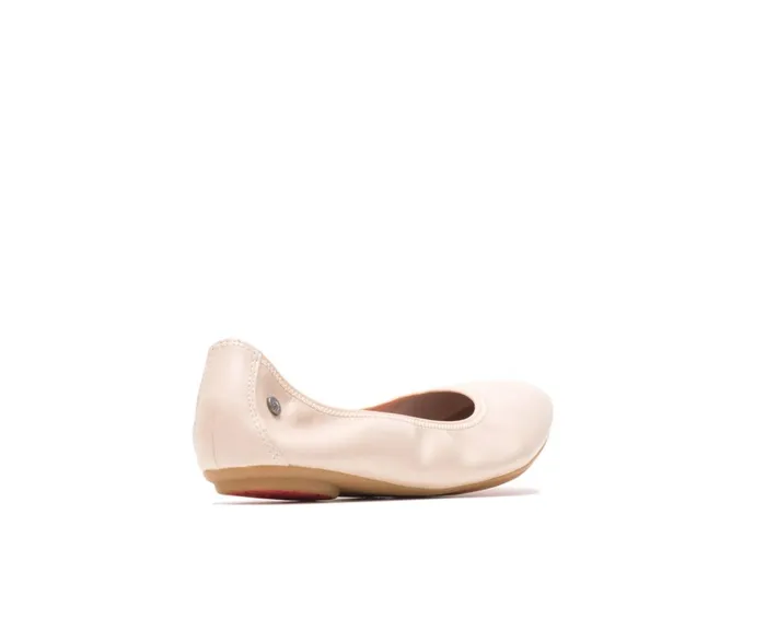 Hush Puppies Flats and SlipOns Chaste Ballet Nude Leather 8211 Women Hush Puppies Flats and SlipOns Chaste Ballet Nude Leather 8211 Women