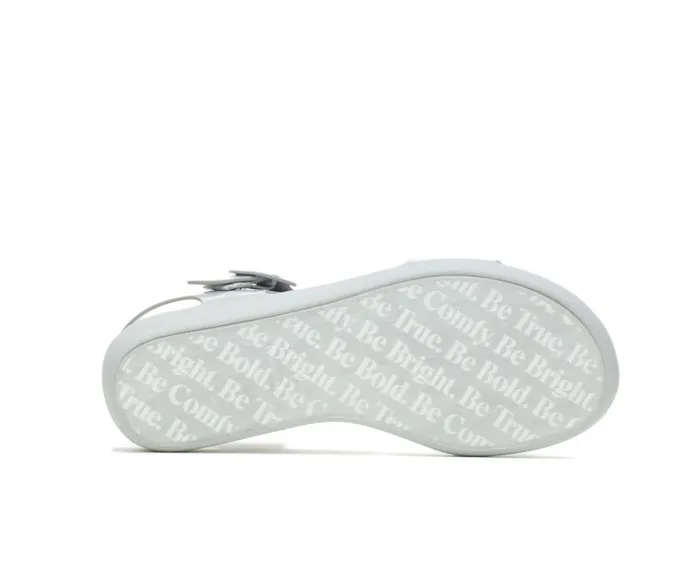 Hush Puppies Sandals Brite Jells Quarter Strap Sandal Vapor Grey 8211 Women