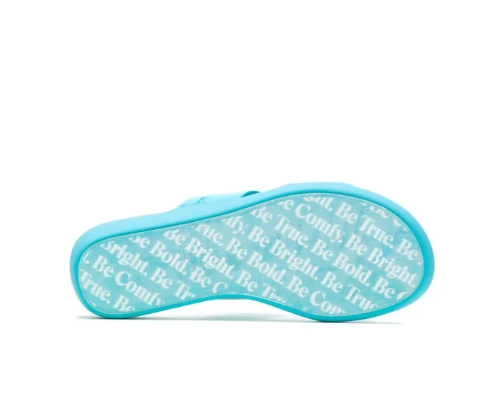 Hush Puppies Sandals Brite Jells Slide Caribbean 8211 Women