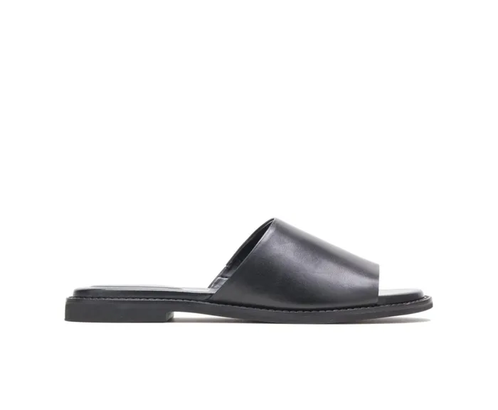 Hush Puppies Sandals Lexi Slide Black Leather 8211 Women