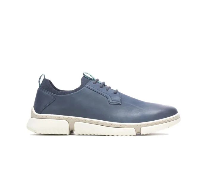 Hush Puppies Sneakers Bennet Plain Toe Oxford Navy Nubuck 8211 Men