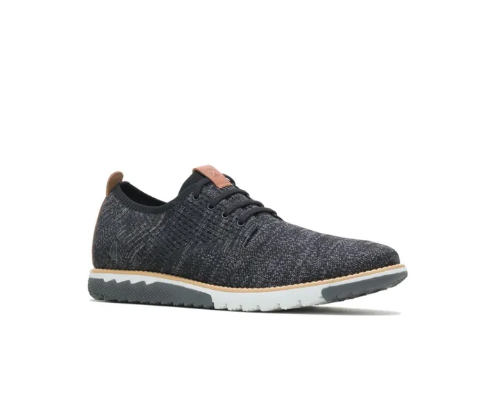 Hush Puppies Sneakers Expert Knit Plain Toe Oxford Black Textile 8211 Men