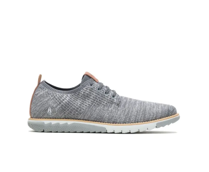 Hush Puppies Sneakers Expert Knit Plain Toe Oxford Grey Textile 8211 Men