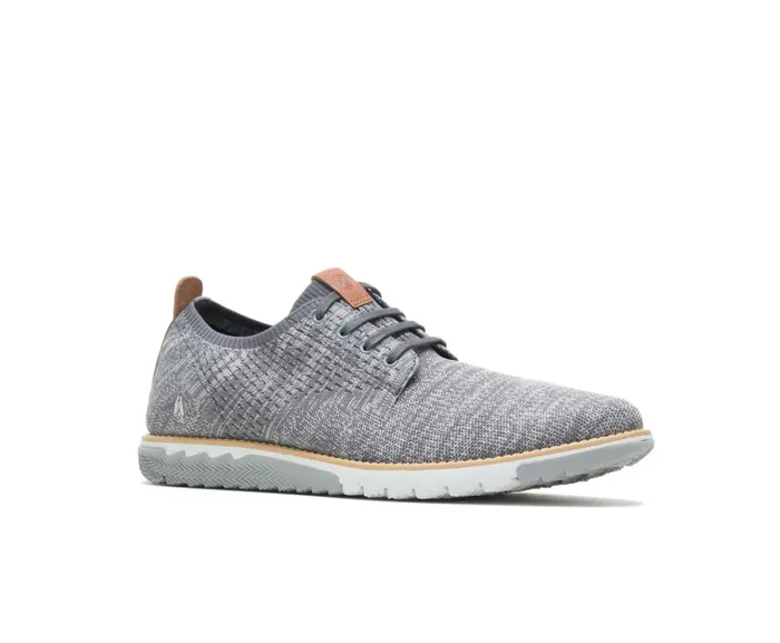 Hush Puppies Sneakers Expert Knit Plain Toe Oxford Grey Textile 8211 Men