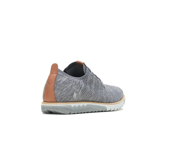 Hush Puppies Sneakers Expert Knit Plain Toe Oxford Grey Textile 8211 Men