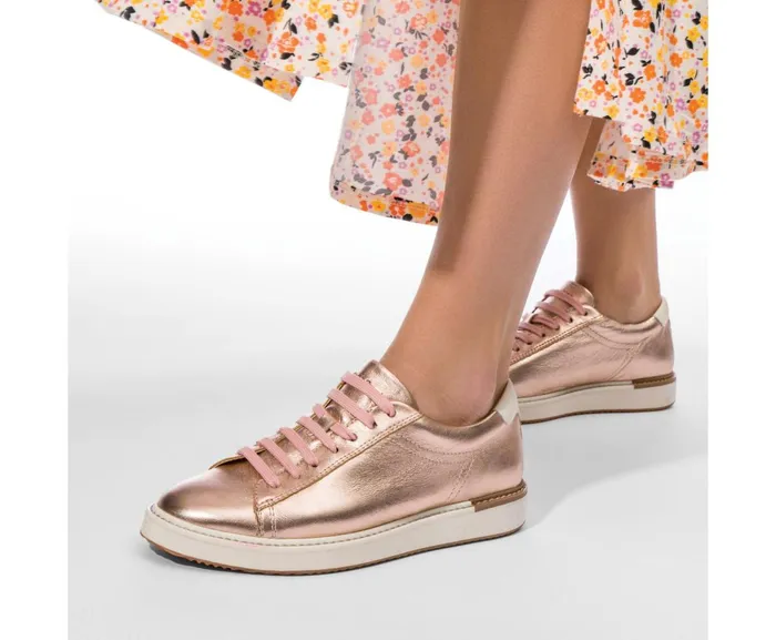 Hush Puppies Sneakers Sabine Sneaker Rose Gold Leather 8211 Women Hush Puppies Sneakers Sabine Sneaker Rose Gold Leather 8211 Women