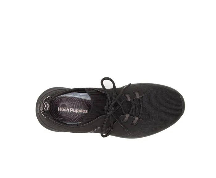 Hush Puppies Sneakers World Black Knit 8211 Women Hush Puppies Sneakers World Black Knit 8211 Women