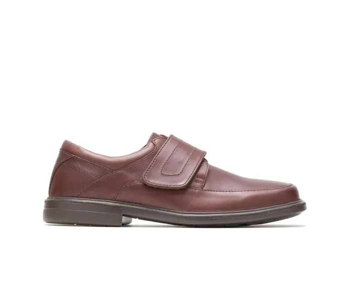 Hush Puppies Walking Shoes Peri Hopper Dark Brown Leather 8211 Men