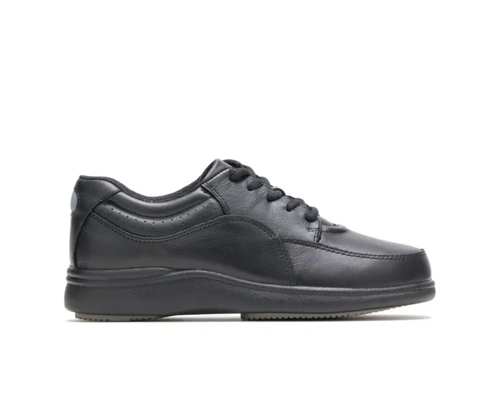 Hush Puppies Walking Shoes Power Walker Black Leather 8211 Women