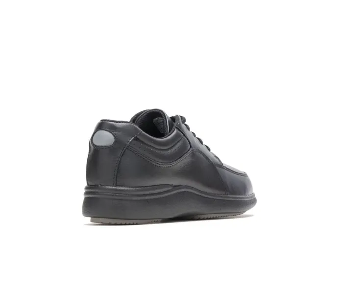 Hush Puppies Walking Shoes Power Walker Black Leather 8211 Women