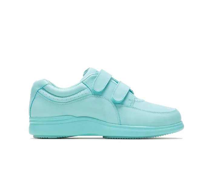 Hush Puppies Walking Shoes Power Walker Ii Seafoam Leather 8211 Women