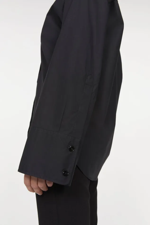 Imola Oversize Shirt Black Women Rodebjer Shirts and Blouses