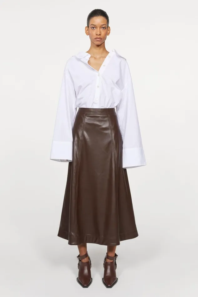 Imola Oversize Shirt Crisp White Women Rodebjer Shirts and Blouses
