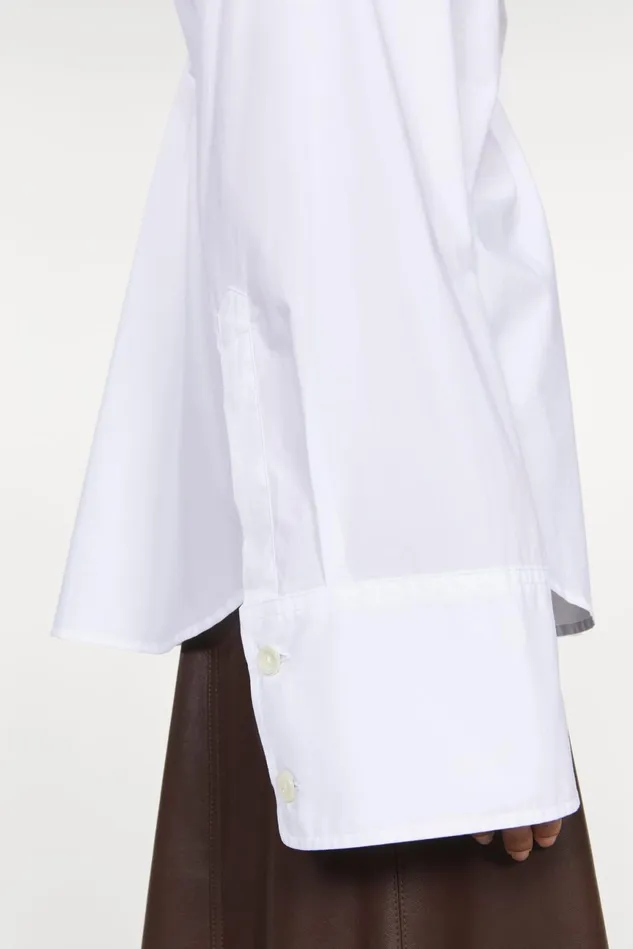 Imola Oversize Shirt Crisp White Women Rodebjer Shirts and Blouses