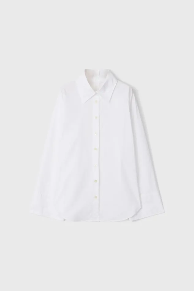 Imola Oversize Shirt Crisp White Women Rodebjer Shirts and Blouses