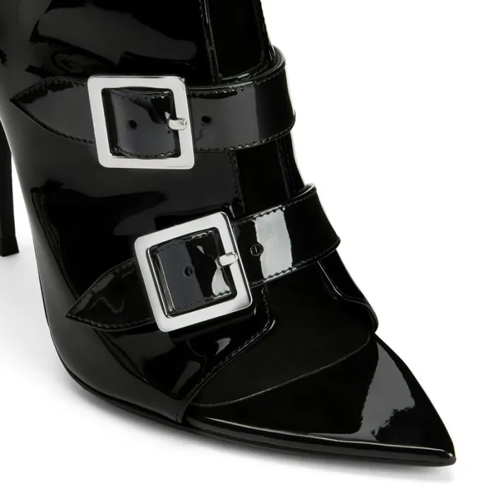 Intriigo Buckle Black Women Giuseppe Zanotti Boots