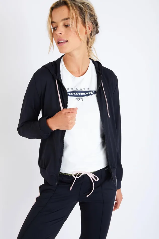 Jacket Black 8211 CHICAGO SPRINT Black Women Banana Moon Jackets