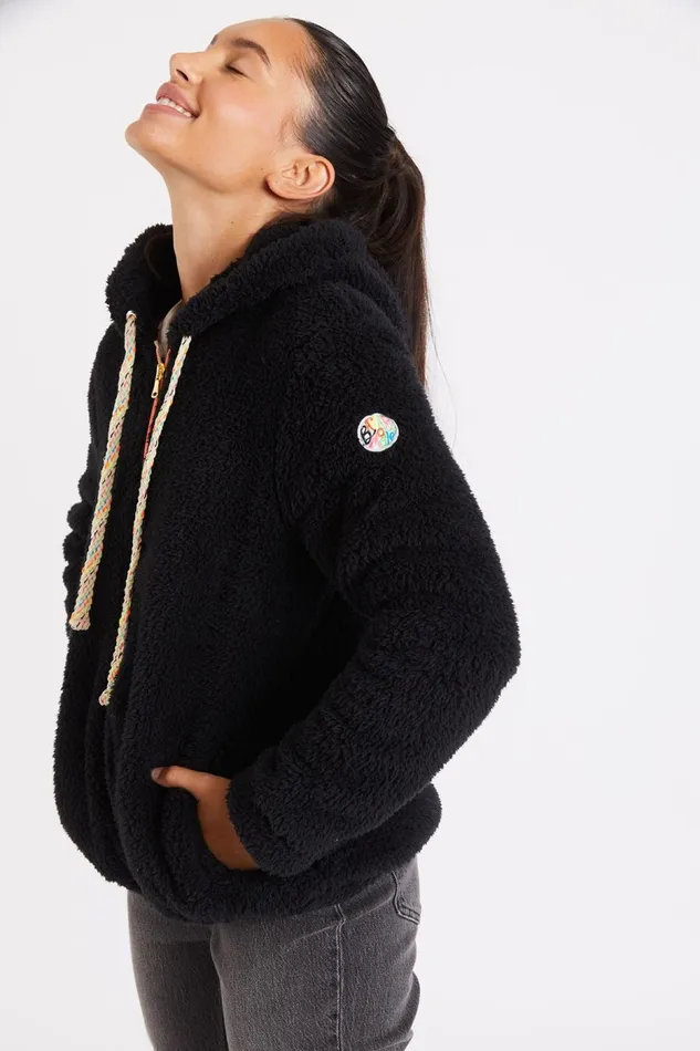 Jacket Black 8211 TIHANA YAMASKA Black Women Banana Moon Sweaters