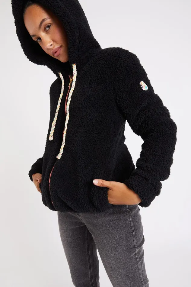 Jacket Black 8211 TIHANA YAMASKA Black Women Banana Moon Sweaters
