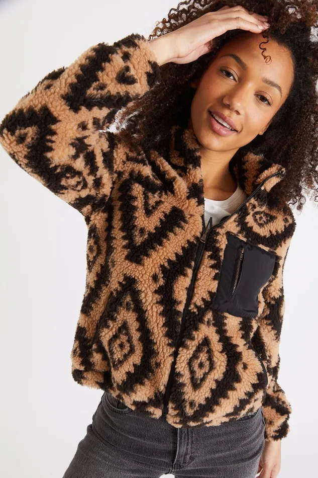 Jacket Brown 8211 HARLIE COLWOOD Brown Women Banana Moon Jackets and Coats