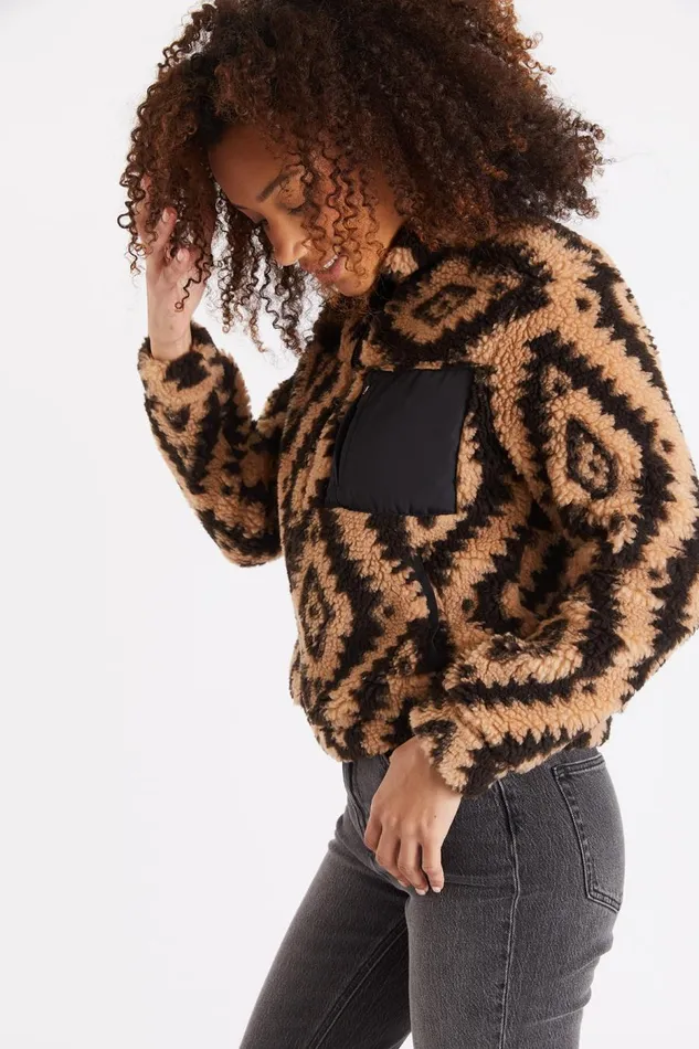 Jacket Brown 8211 HARLIE COLWOOD Brown Women Banana Moon Jackets and Coats