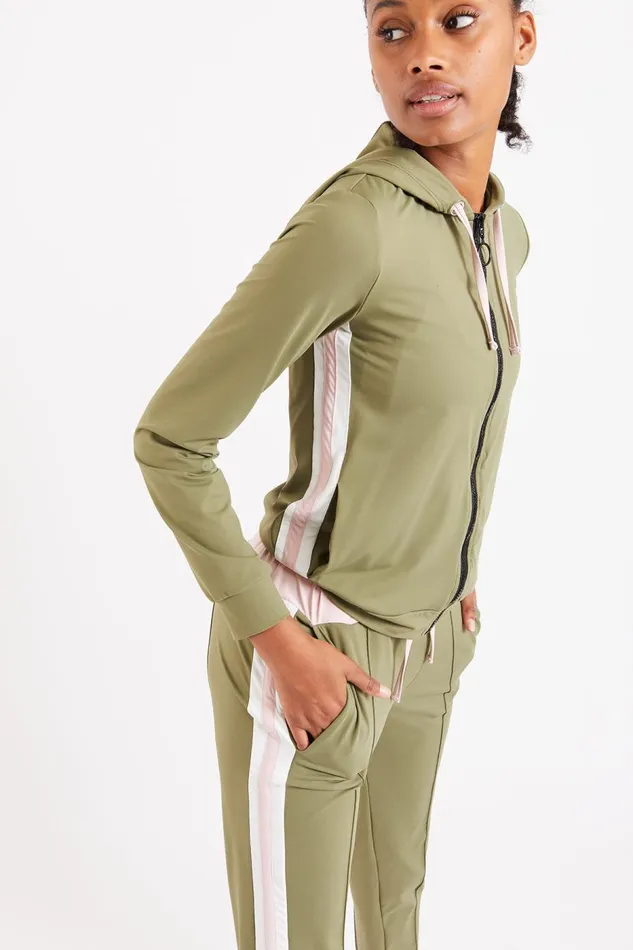 Jacket Khaki 8211 CHICAGO SPRINT Khaki Women Banana Moon Jackets and Coverups