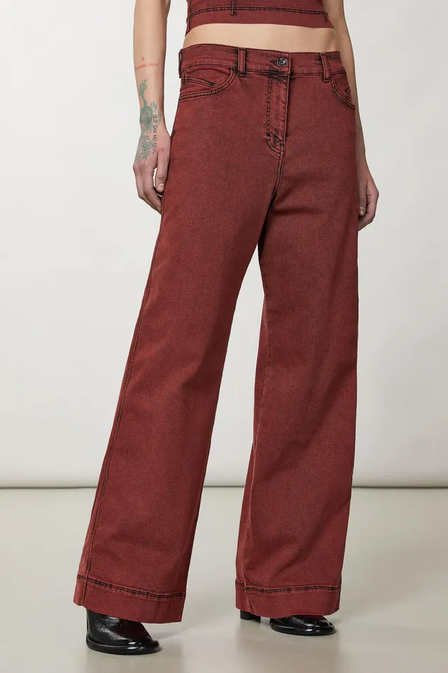 Jeans Women Patrizia Pepe Soft Denim Pants Martian Black Wash