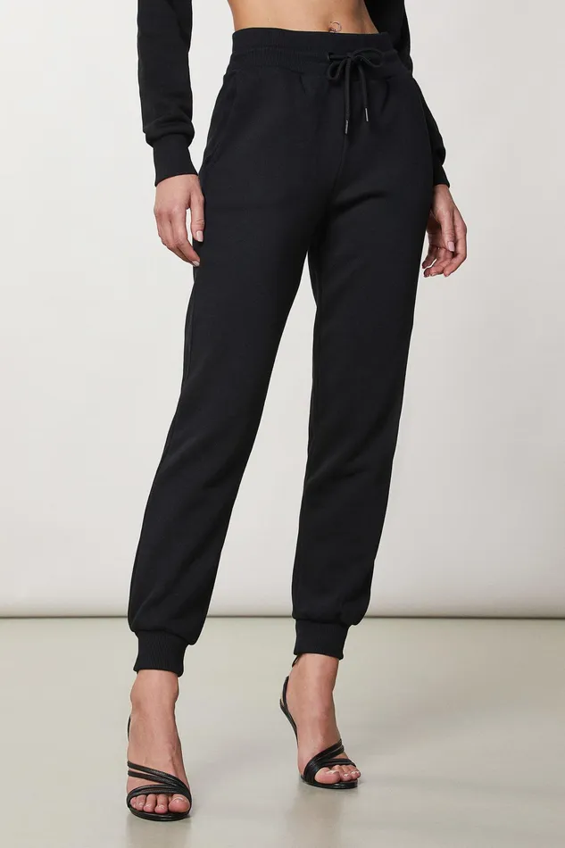 Joggers Women Patrizia Pepe Logo Jogger Pants Nero
