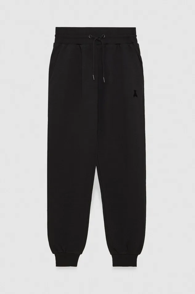 Joggers Women Patrizia Pepe Logo Jogger Pants Nero