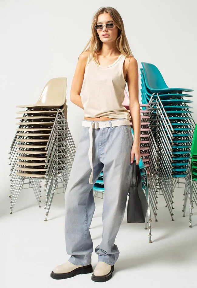 John Elliott Bottoms Utility Work Pant Worker Blue Worker Blue 8211 Women John Elliott Bottoms Utility Work Pant Worker Blue Worker Blue 8211 Women