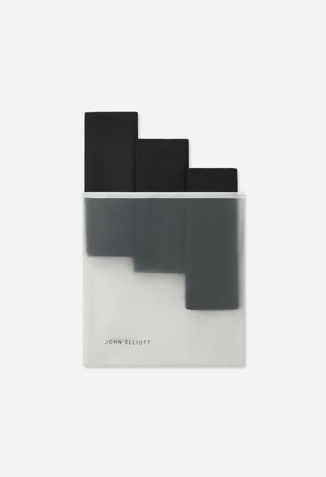 John Elliott Other Accessories Foundation 3 Pack Boxer Brief Black 8211 Men