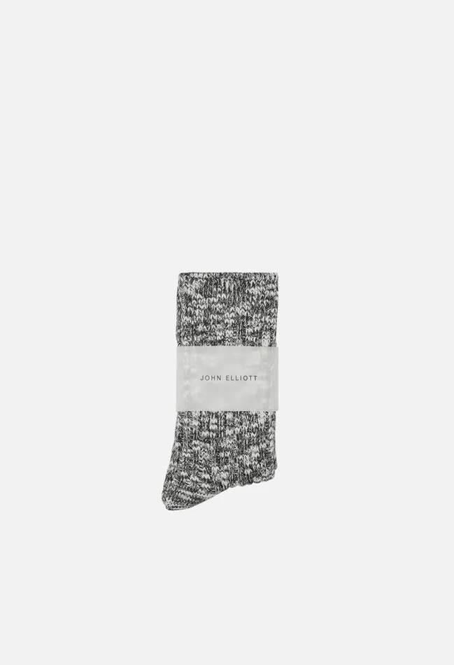 John Elliott Other Accessories Slub Socks Black X Natural 8211 Men