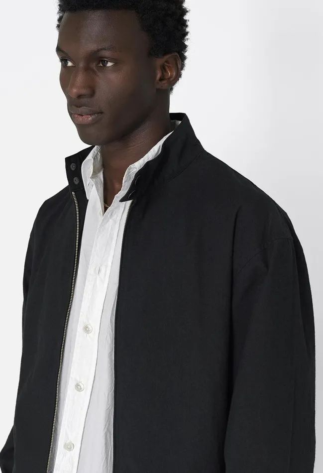 John Elliott Outerwear Cotton Harrington Jacket Black 8211 Men