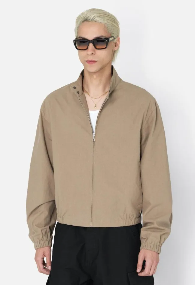 John Elliott Outerwear Cotton Harrington Jacket Khaki 8211 Men John Elliott Outerwear Cotton Harrington Jacket Khaki 8211 Men