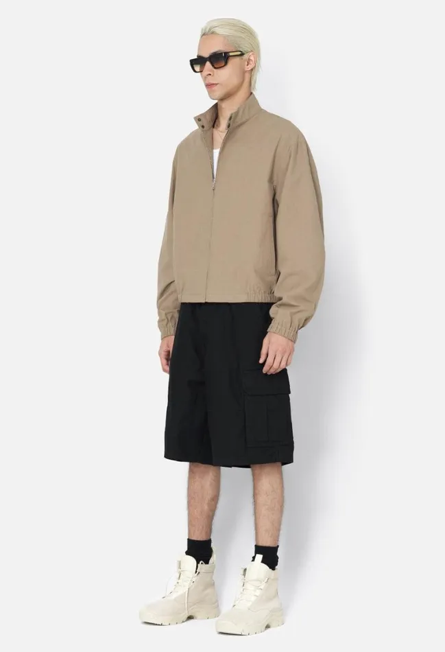 John Elliott Outerwear Cotton Harrington Jacket Khaki 8211 Men John Elliott Outerwear Cotton Harrington Jacket Khaki 8211 Men