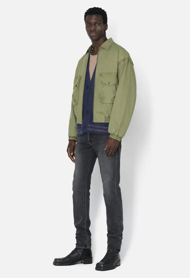 John Elliott Outerwear Deck Jacket Olive 8211 Men John Elliott Outerwear Deck Jacket Olive 8211 Men