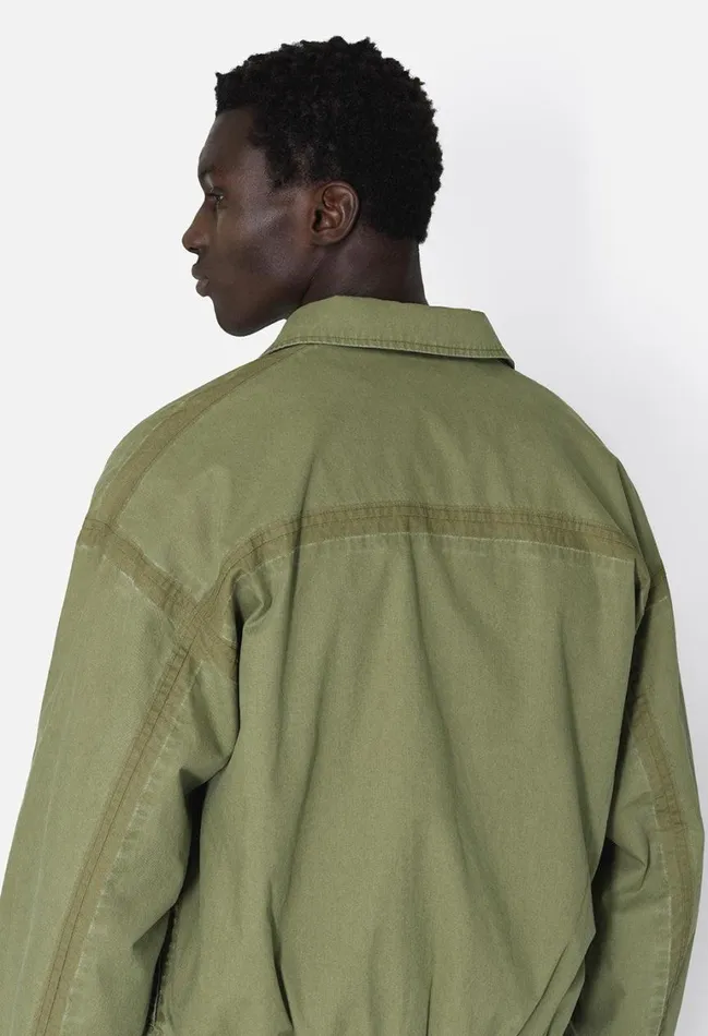 John Elliott Outerwear Deck Jacket Olive 8211 Men John Elliott Outerwear Deck Jacket Olive 8211 Men