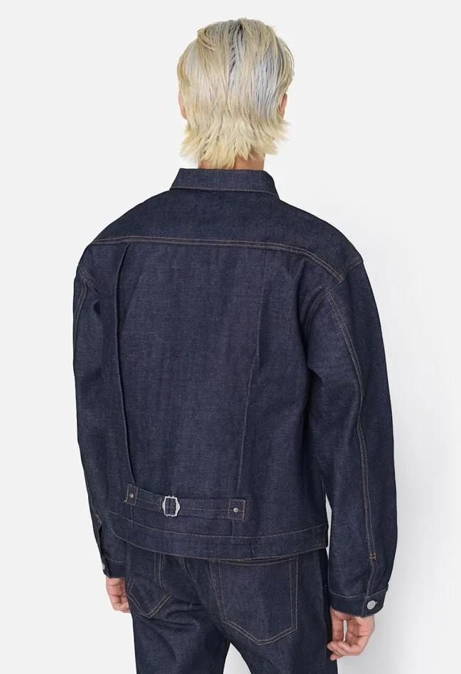 John Elliott Outerwear Thumper Jacket Type Ii Raw Indigo 8211 Men John Elliott Outerwear Thumper Jacket Type Ii Raw Indigo 8211 Men