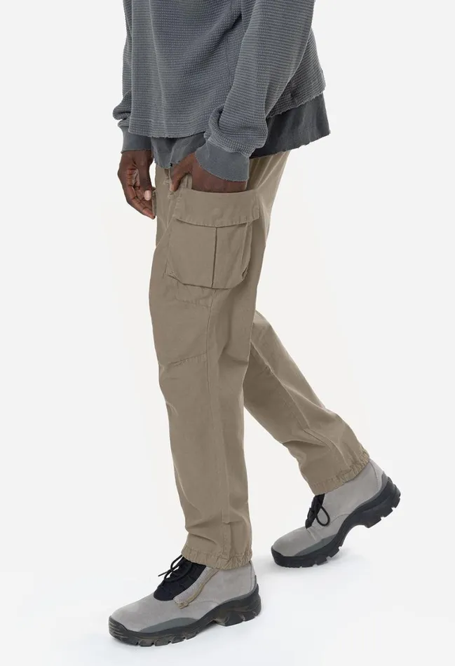 John Elliott Pants Back Sateen Cargo Pants Tan 8211 Men