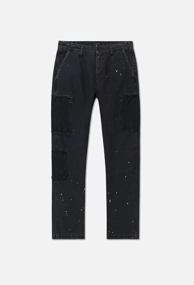 John Elliott Pants Je X Mastermind Worked Utility Pant Washed Black 8211 Men John Elliott Pants Je X Mastermind Worked Utility Pant Washed Black 8211 Men